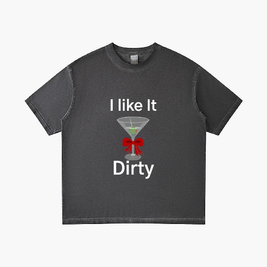 Martini Lover I Like It Dirty Martini Women Men Gradient T Shirts