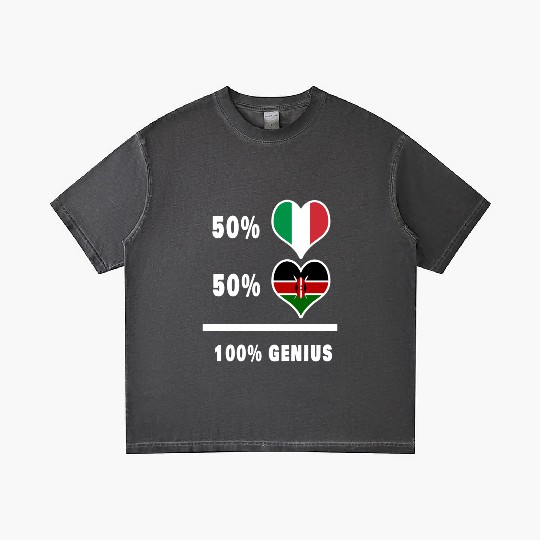 Italy and Kenya genius / gift Gradient T Shirts