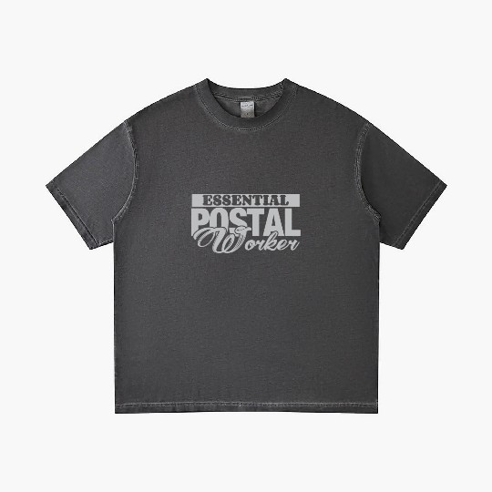 Essential Postal Worker Mailman Postman Courier Gradient T Shirts