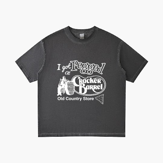 i got pegged at cracker barrel old country store Gradient T Shirts