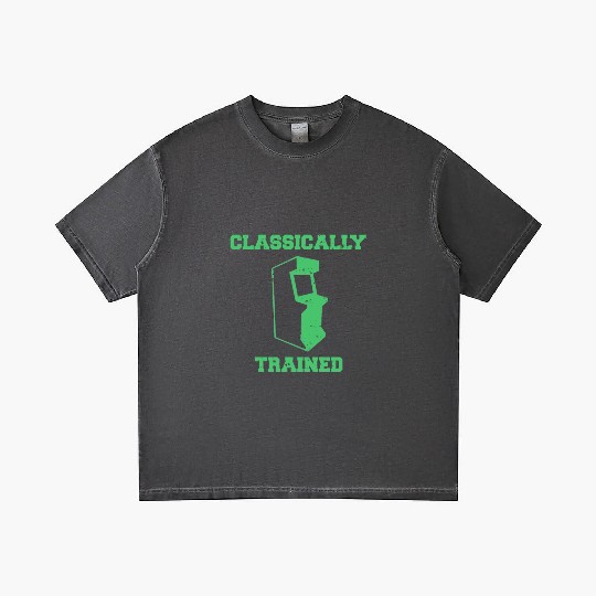 Classically Trained | Arcade player Gradient T Shirts