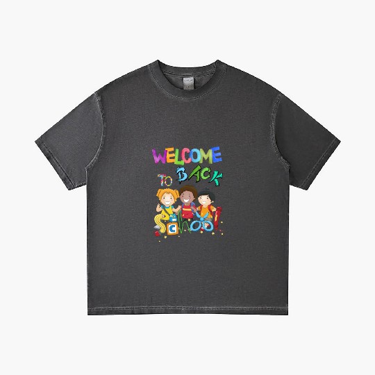 Welcome back to school Gradient T Shirts