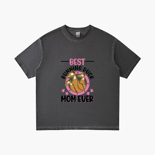 Best Running Duck Mom Ever Gradient T Shirts