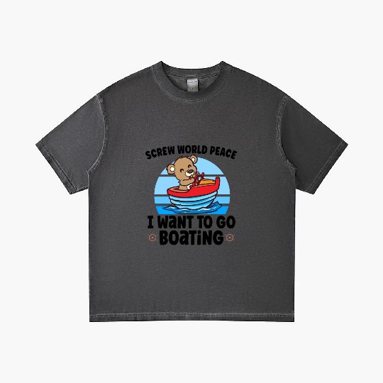 Sailing Sailboat Boating Kid Child Yacht Boat Gradient T Shirts