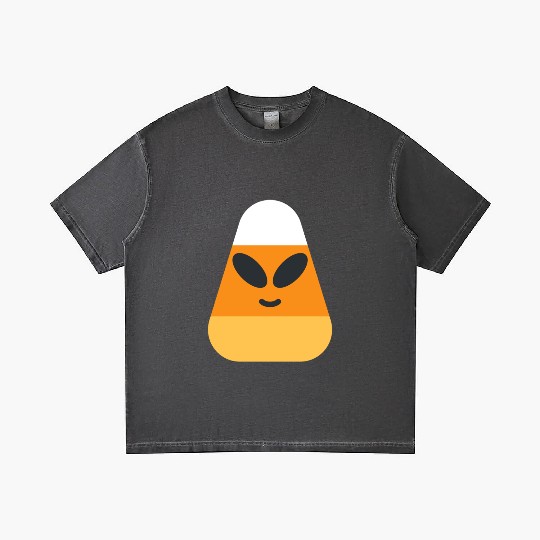Alien Candy Corn Halloween Costume Gradient T Shirts