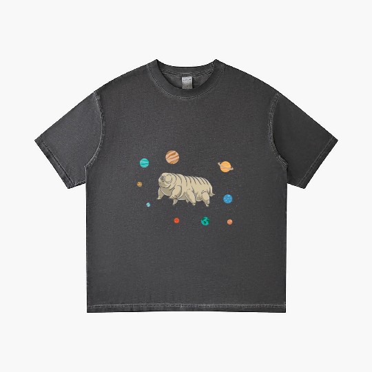 Tardigrade in Space for Tardigrade Lover Posters Gradient T Shirts