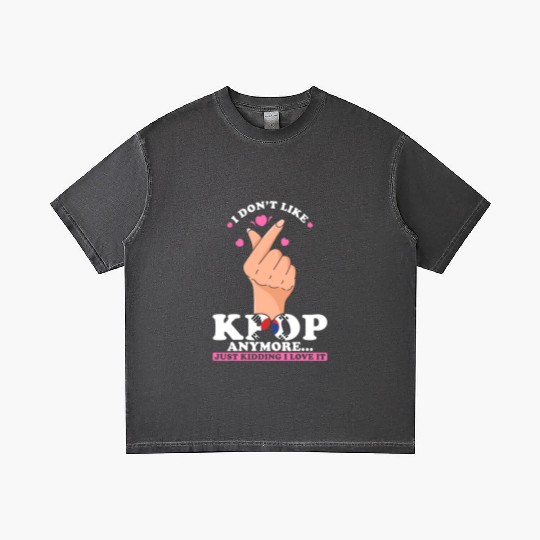 K-Pop I love Kpop Gradient T Shirts