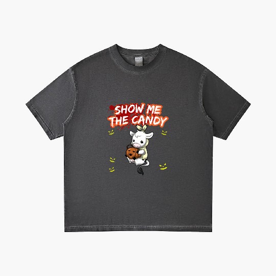 Show Me The Candy Halloween Costume Trick Or Treat Gradient T Shirts