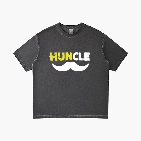 Huncle Eroded Yellow Gradient T Shirts