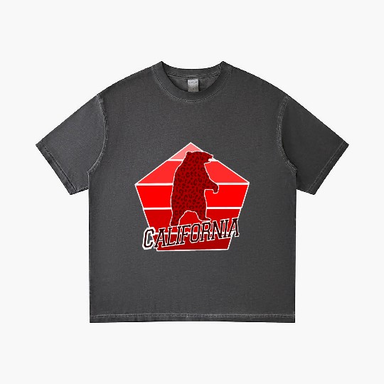 California Bear Flag Gradient T Shirts