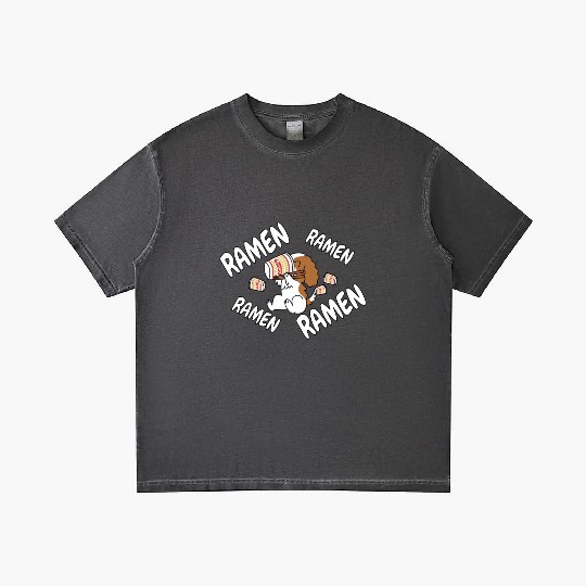 Cavalier King Charles Spaniel Instant Ramen Gradient T Shirts