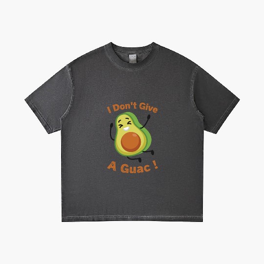 I Don't Give A Guac ! Funny Avocado Pun Green Gradient T Shirts