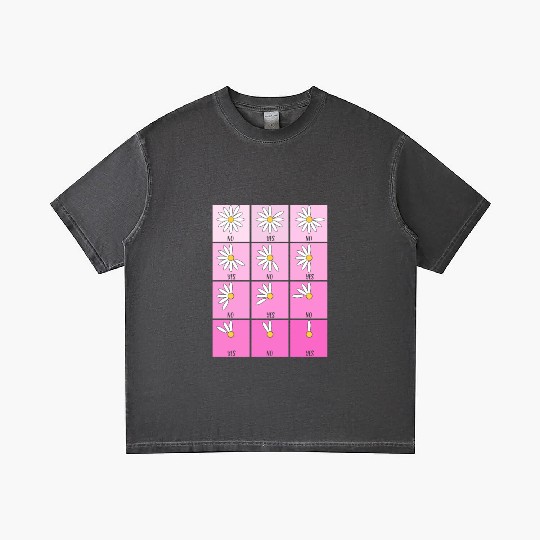 Daisy Game Cute Flower Gradient T Shirts