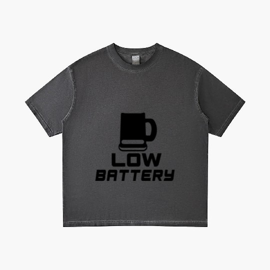 Low Battery Beer (black) Gradient T Shirts