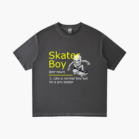 Skater Boy Gradient T Shirts