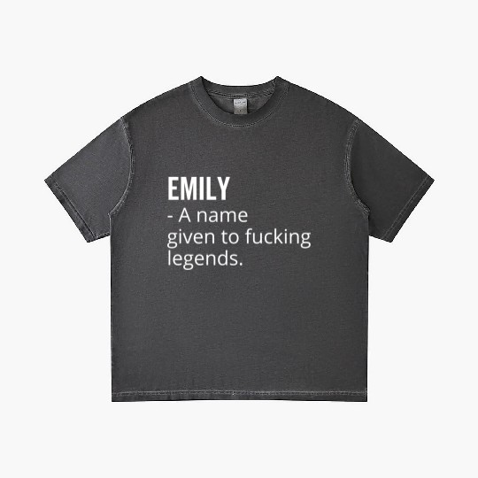 Emily a Name Given to Fucking Legends Gradient T Shirts