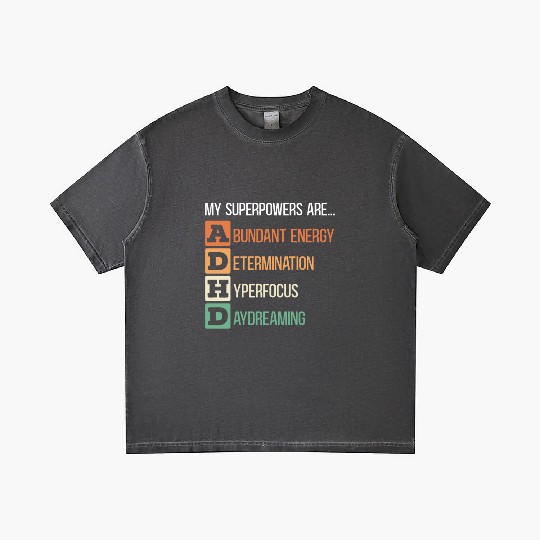 My Superpowers Are ADHD Embrace Neurodiversity Gradient T Shirts