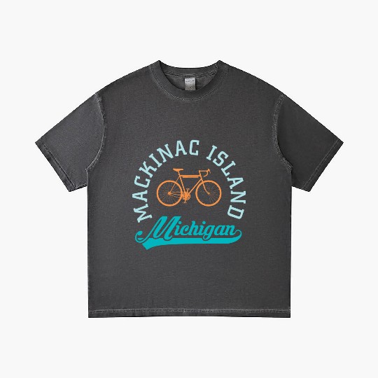 Mackinac Island Mi Souvenir Gradient T Shirts