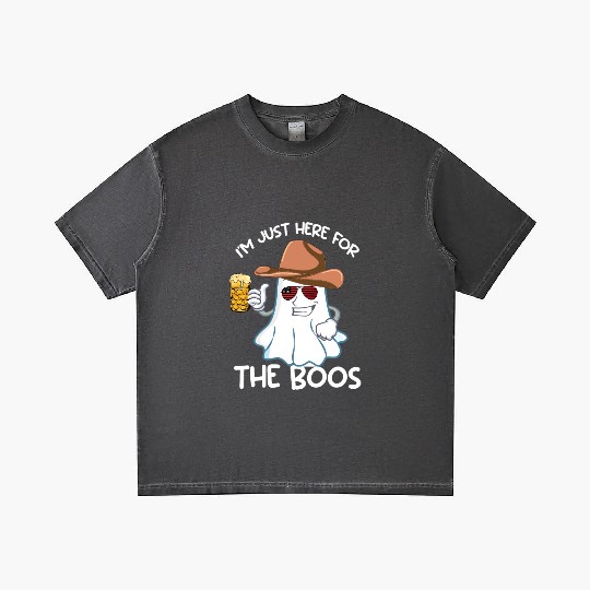 I'm Just Here For The Boos Funny Halloween Women Gradient T Shirts