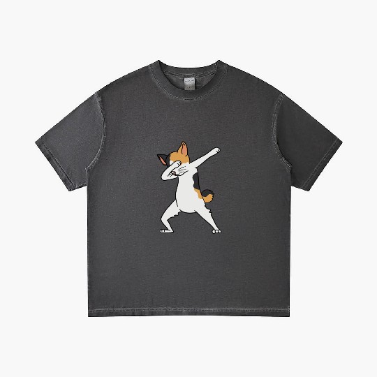 Dabbing Japanese Bobtail Cat Dab Dance Gradient T Shirts