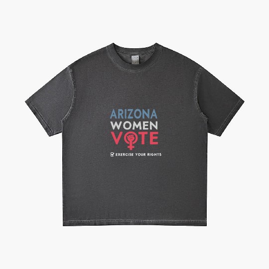 Arizonna Women Vote Voter 2022 Election Feminist Gradient T Shirts