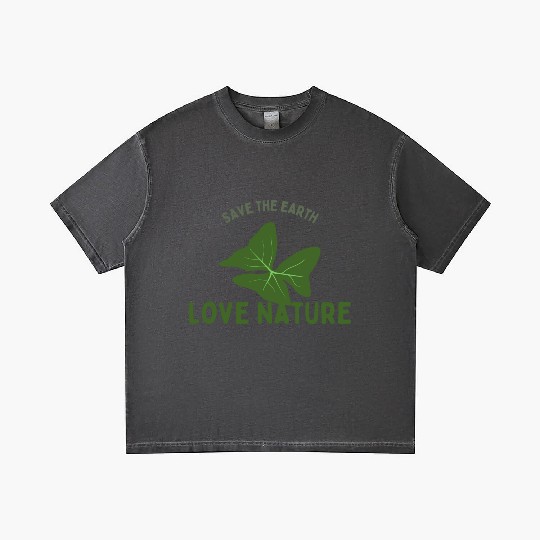Save The Earth Love Nature Gradient T Shirts