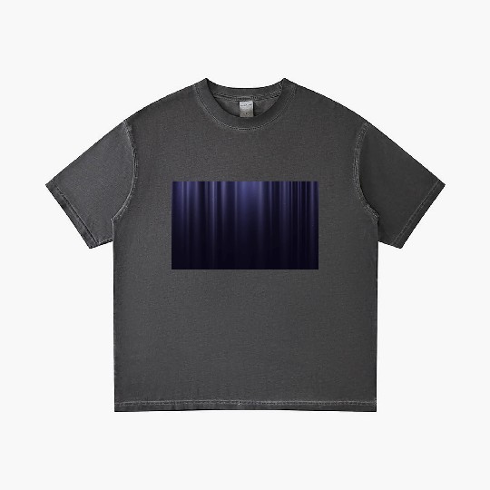 Elegant Purple Theater Cinema Curtain Pattern Gradient T Shirts