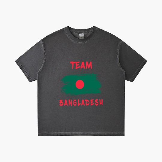 Team Bangladesh flags design Gradient T Shirts