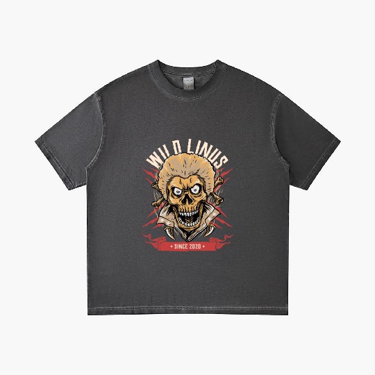 Screaming Skull by Wild Linus Germany Gradient T Shirts