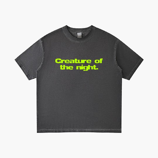 Creature Of The Night Gradient T Shirts