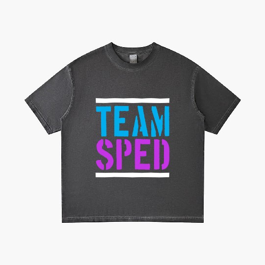 Special Education Teacher Team Sped Gradient T Shirts