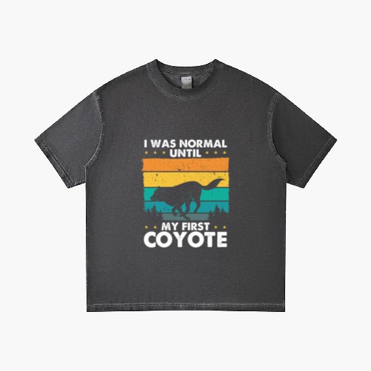 Coyote Trapping Coyote Hunting Yote Hunting Gift Gradient T Shirts