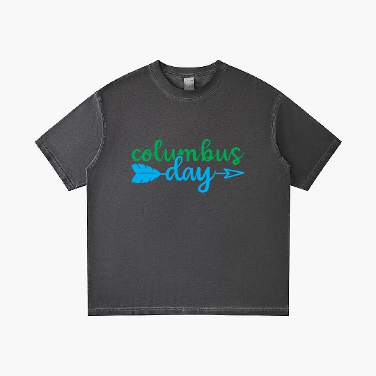 Happy Columbus Day classic Gradient T Shirts