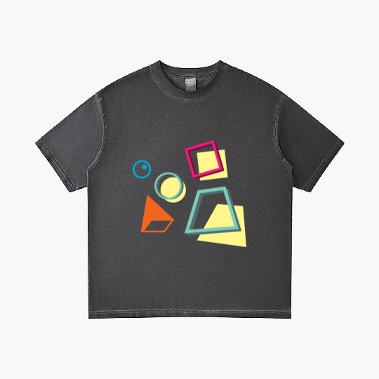 Abstract Shapes Gradient T Shirts