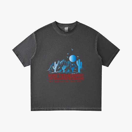 Wilderness California Westernstyle Gradient T Shirts
