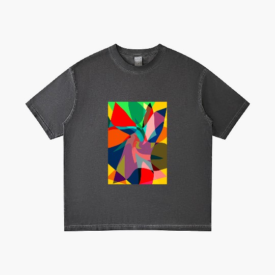 Abstract paint Gradient T Shirts