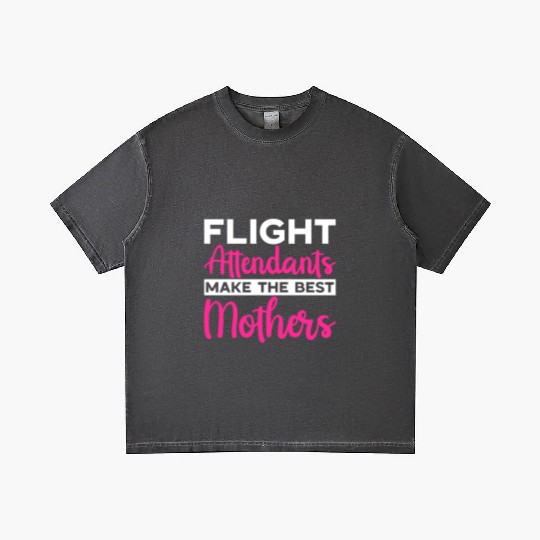 Flight Attendant Stewardess Cabin Crew Gradient T Shirts