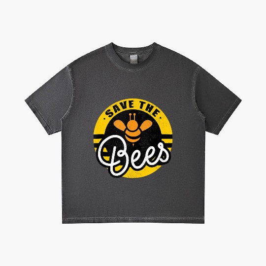 Save The Bees Earth Lover Planet Beekeeper Beekeep Gradient T Shirts