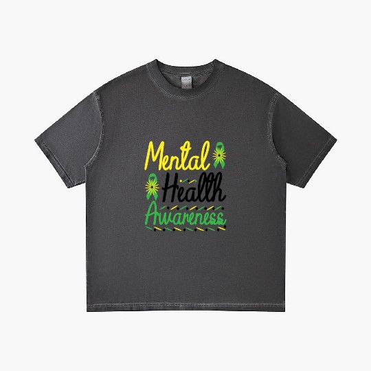 Mental Health Awareness Educating about Mental Gradient T Shirts