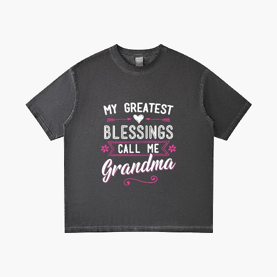 My Greatest Blessings Call Me Grandma Granny Nana Gradient T Shirts