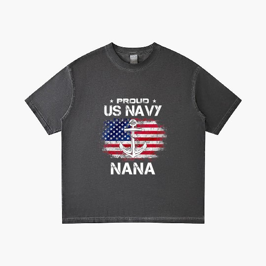 US Na vy Proud Nana Proud US Na vy Nana Grandma Gradient T Shirts