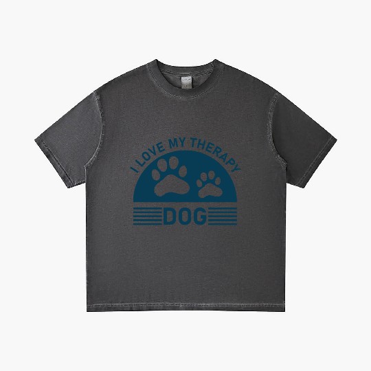 I love my Therapy Dog Gradient T Shirts
