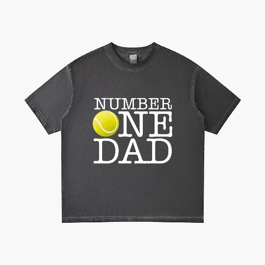 Number One Dad - Racquet Sports Lover Tennis Sport Gradient T Shirts