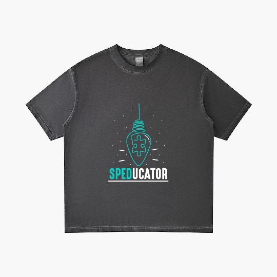 Speducator Special Education Cute Sped Teacher Gradient T Shirts