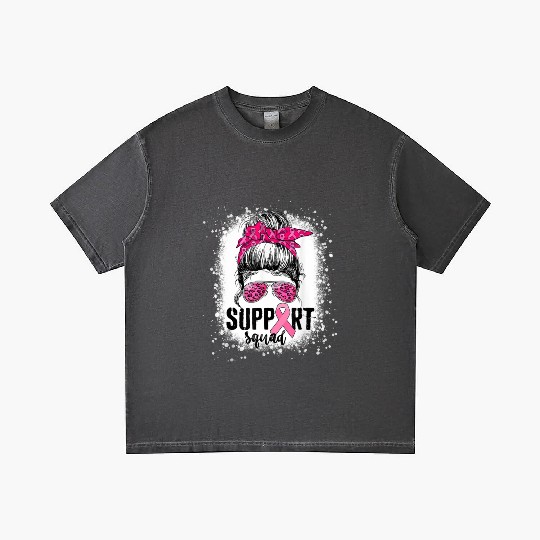 Wear It Pink ,Support Squad, Breast Cancer Support Gradient T Shirts