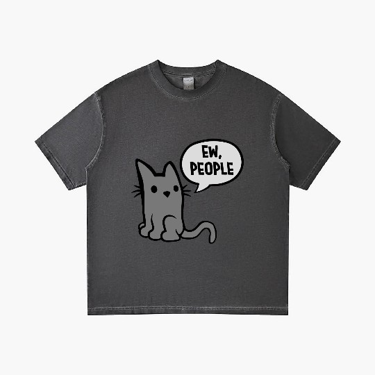 comic cat ew people Gradient T Shirts