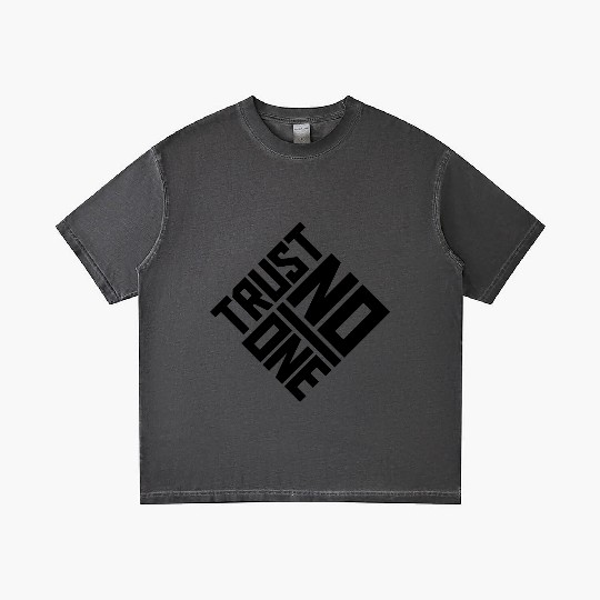 trust no one quote Gradient T Shirts