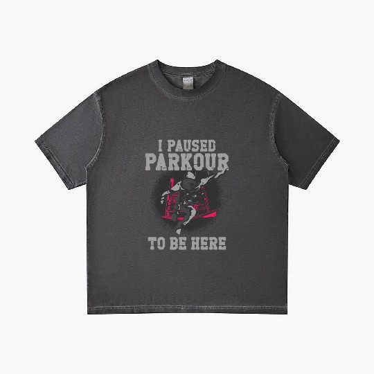 Parkour Free Running Traceur Gradient T Shirts