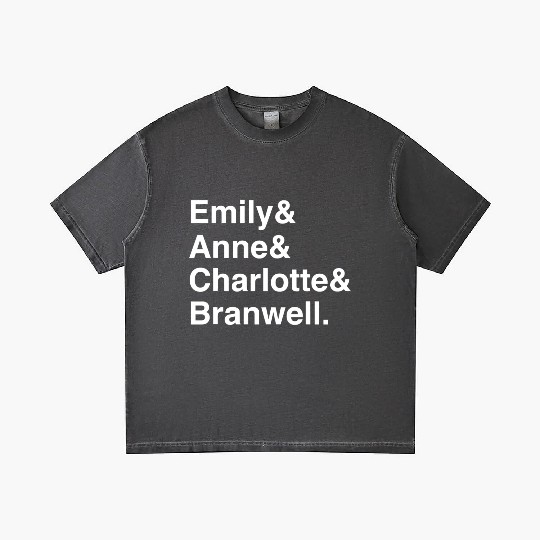 Funny Emily Bronte Charlotte Bronte Bronte Sibling Gradient T Shirts