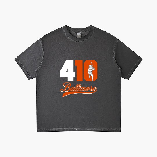 Baltimore baseball area code 410 Gradient T Shirts